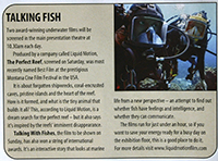 Liquid Motion Award-Winning Underwater Film Production Company - Professional Underwater Film Services, #underwaterfilmservices #underwaterfilmmaking #underwaterfilmcourses #underwaterproductionservices #underwatercameraman, #inthe news, press,  fish communication DIVE awards